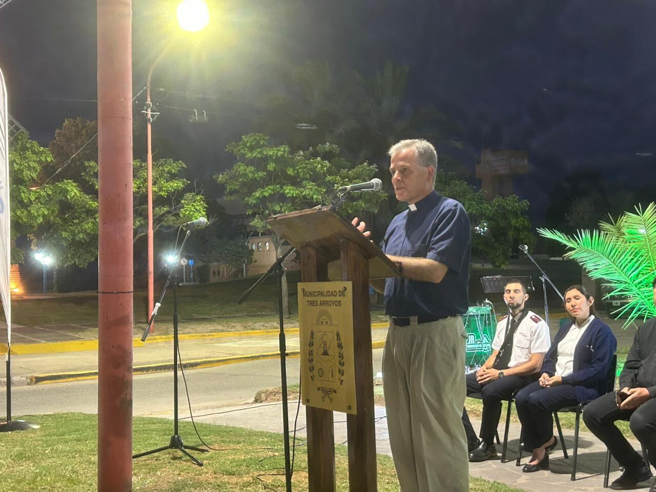 Reinauguración de la Cruz del Centenario