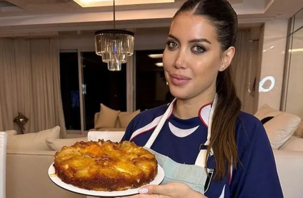 Cómo preparar la torta invertida de manzanas, la receta estrella de Wanda Nara