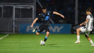 Belgrano recibió a San Martín de San Juan en el Gigante de Alberdi antes del partido por la Copa Argentina frente a Newell's. (José Gabriel Hernández / La Voz)