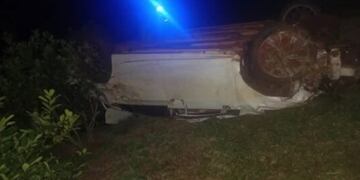 Despiste en Azara dejó como saldo a una persona herida.