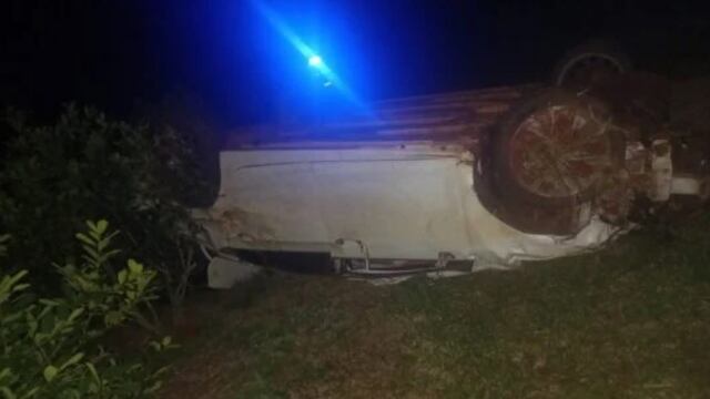 Despiste en Azara dejó como saldo a una persona herida.