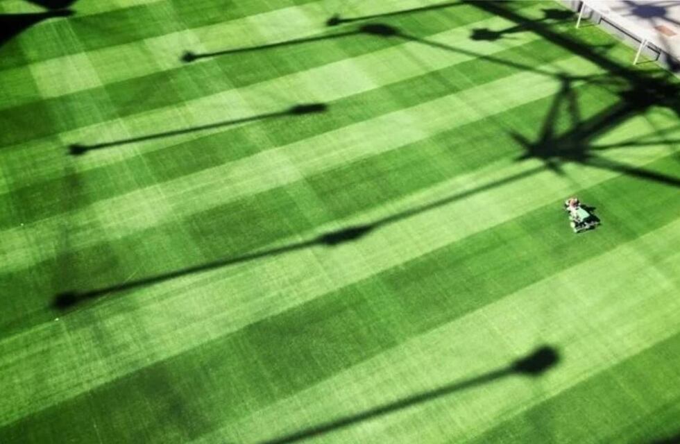 Cómo está el césped del Único de La Plata para el Superclásico de la Copa Argentina