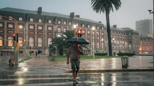 Tormenta en Mar del Plata