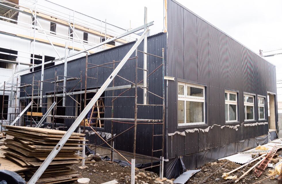 Avanza la obra del Centro de rehabilitación Ushuaia