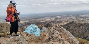 Dolores Fonzi filmó parte de su primera película como directora en San Luis.