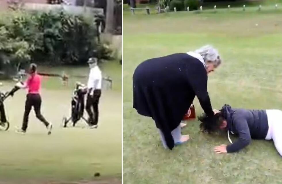 Detuvieron a la golfista que atacó a una mujer en Pinamar