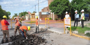Bacheo en la ciudad