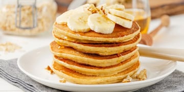 Panquecas de avena sin azúcar, sumamente saludables y fáciles de hacer