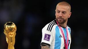 Papu Gómez, campeón del mundo