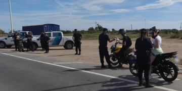 Impidieron encuentro clandestino de motos en Villa del Mar.
