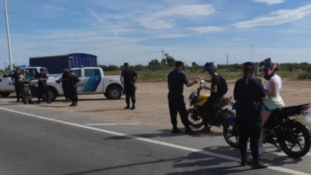 Impidieron encuentro clandestino de motos en Villa del Mar.