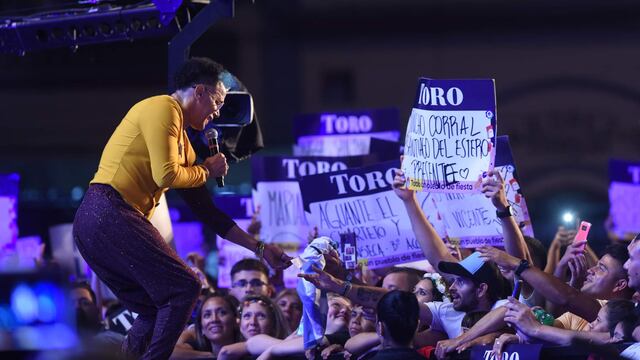 Jean Carlos en el Cosquín Cuarteto 2023.