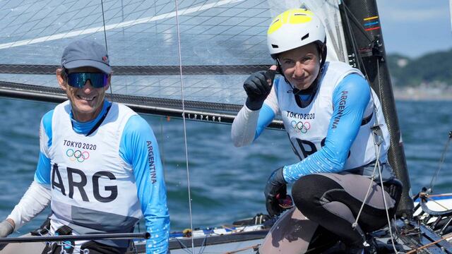 Los campeones en Río 2016 tuvieron su mejor actuación del día en la quinta regata de la competición.