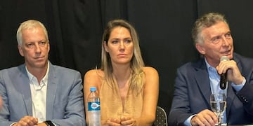 La periodista de 50 años estuvo con el líder del PRO en Rosario hace una semana.