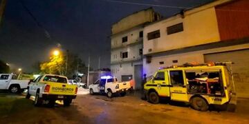 Derrumbe en Mar del Plata