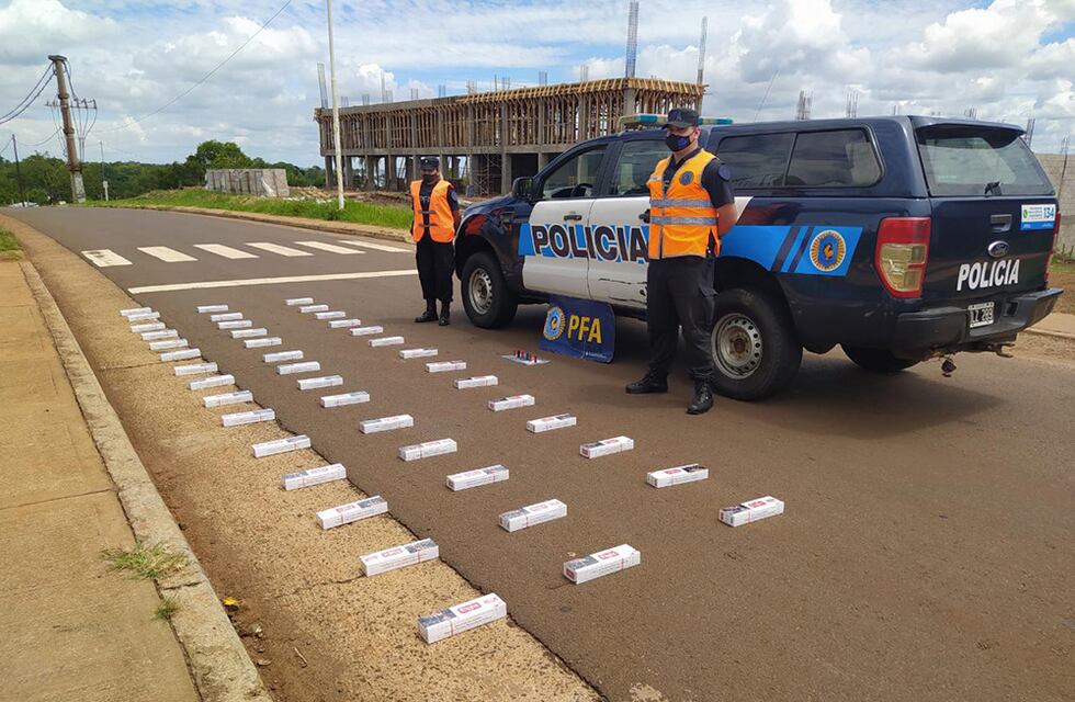 Secuestran carga ilegal de cigarrillos valuada en más de 60 mil pesos