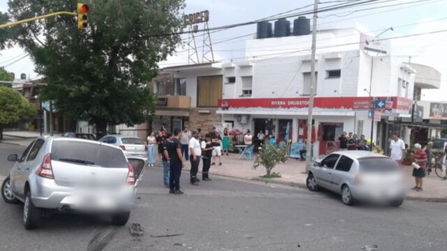 Choque en Carlos Paz