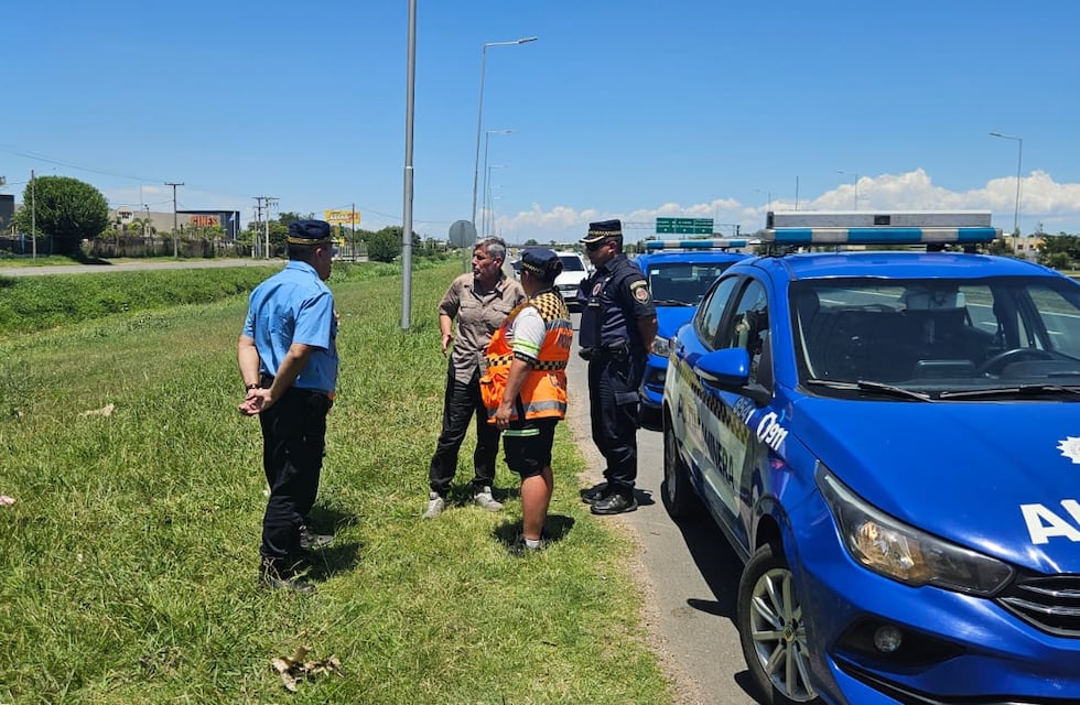 Controles de la Caminera en Córdoba: un conductor agredió a dos policías