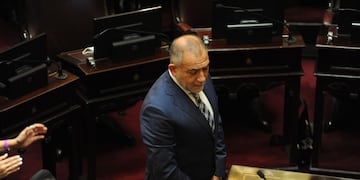El senador cordobés Luis Juez dejará de presidir el bloque de senadores del PRO (Foto: Federico López Claro).