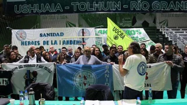 Vuoto felicitó a la nueva conducción de la CGT Río Grande