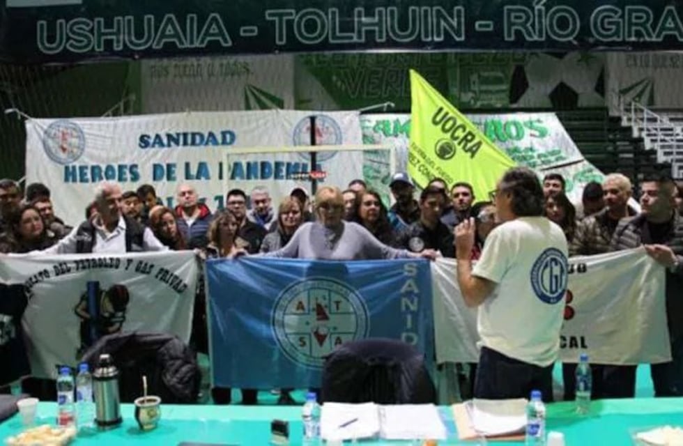 Vuoto felicitó a la nueva conducción de la CGT Río Grande