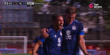 Gol de Portillo a minutos del entretiempo.