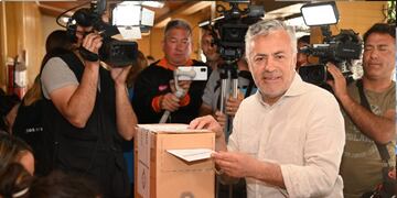 Alfredo Cornejo votó en Godoy Cruz - X Alfredo Cornejo
