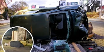 Tránsito complicado en barrio Cerro de Las Rosas.