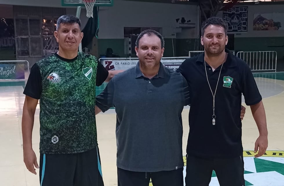 El Club Deportivo y Cultural Arroyito presentó a los integrantes del equipo técnico del Basquetbol