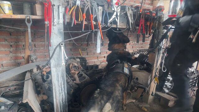 Desbarataron un taller mecánico que funcionaba para venta de drogas.