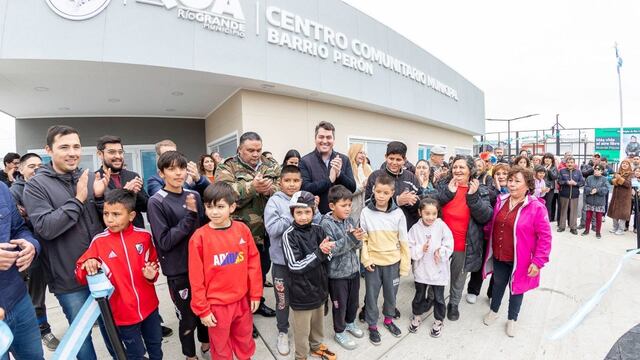 Nuevo Centro Comunitario Municipal del Barrio Juan Domingo Perón.
