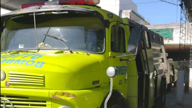 Bomberos voluntarios de Azul