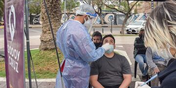 El Gobierno informó que hasta la fecha se han registrado en Mendoza 165.541 casos positivos confirmados Covid-19. Gentileza MGC