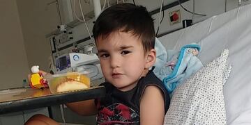 Beltrán fue sometido a tres cirugías a corazón abierto, la última, el pasado 8 de julio, y sería la definitiva. (Foto: gentileza de Vanesa Varela para VíaCarlosPaz).