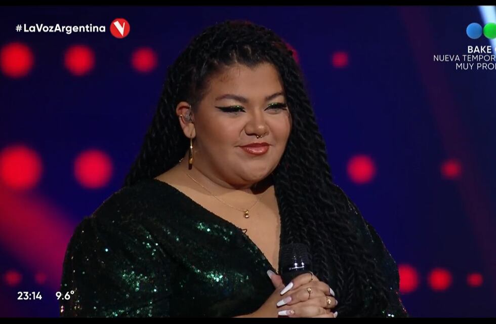 La mendocina Esperanza Careri fue eliminada de La Voz Argentina y se llevó un regalo de Lali Espósito