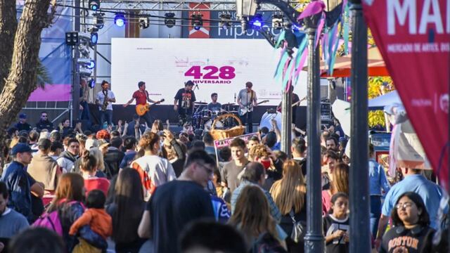 Festejos por el 428° aniversario de la ciudad de San Luis.