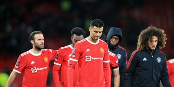 Cristiano Ronaldo erró un penal y Manchester United fue eliminado de la FA Cup.