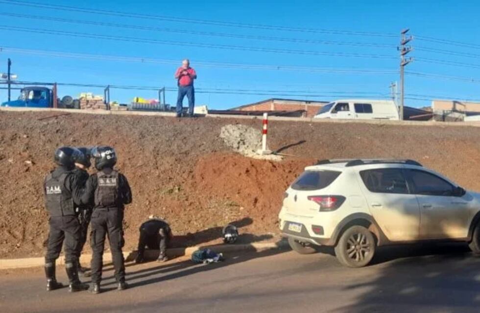 Automóvil robado en Wanda fue interceptado en Posadas