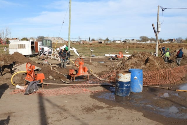 Anunciaron el inicio de obras en el sistema cloacal de Punta Alta