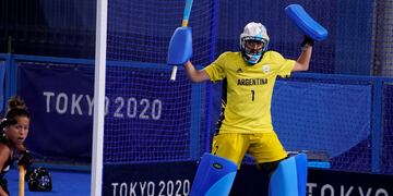Belén Succi fue clave en la victoria de Las Leonas ante India, y protagonizó una atajada espectacular sobre el final del partido.
