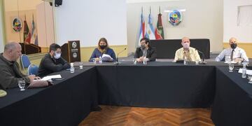 El Jefe de Gabinete se reunió con distintas áreas implicadas en el tema.