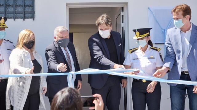 Fue inaugurado el Destacamento Policial de El Fuertecito