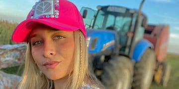 Florencia es modelo y técnica agropecuaria.