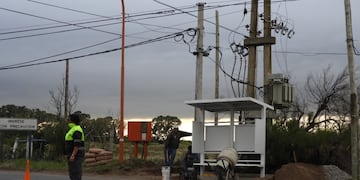 Repusieron la garita de colectivos en ingreso a Villa del Mar