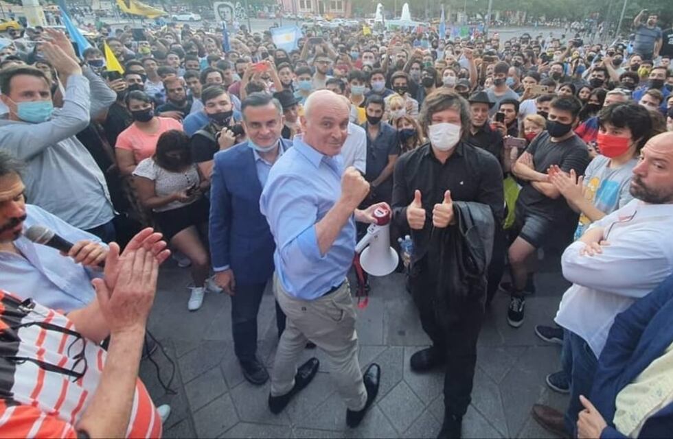 “Avanza Libertad”: el frente creado por Espert, Milei y Rosales lanzado en Córdoba