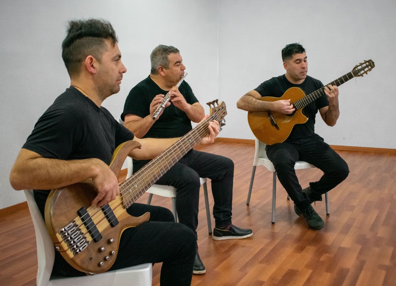 FOV Trío de Arroyito, ganó la subsede del Pre-Cosquín en el Rubro Conjunto Instrumental