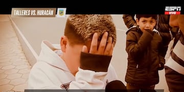 Diego Valoyes ya no está en Talleres y los hinchas lo extrañan (captura de video)