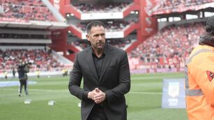 Diego Dabove destacó el crecimiento que Instituto (Foto: Federico López Claro).