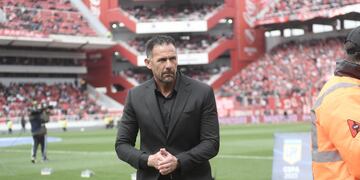 Diego Dabove destacó el crecimiento que Instituto (Foto: Federico López Claro).