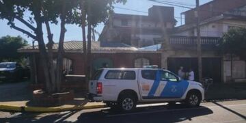Fuerzas nacionalPNAes allanan viviendas de familias de la comunidad gitana en Posadas.